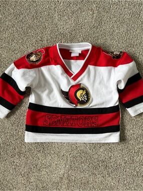 NHL Ottawa Senators Youth Jersey Hockey Baby Toddler 18 m White